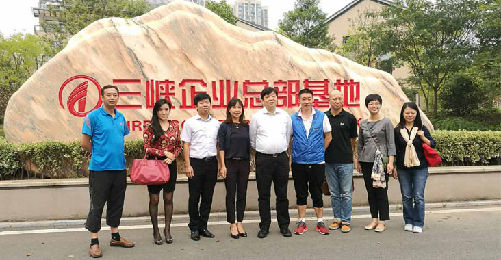 上海市工商联企业家代表团赴湖北、重庆考察