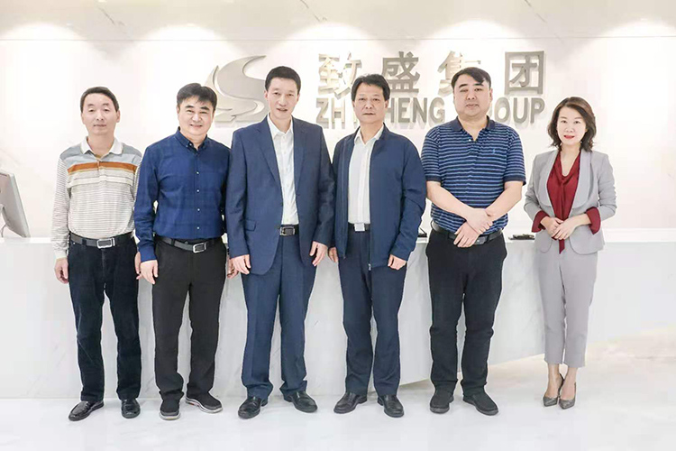 湖北省高新产业投资集团副总经理孙群一行到访致盛集团