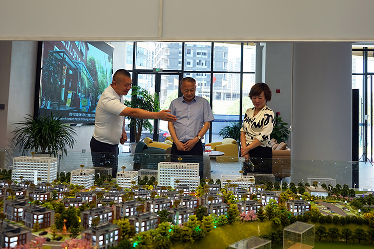 宜昌市政协主席王均成莅临三峡企业总部基地调研