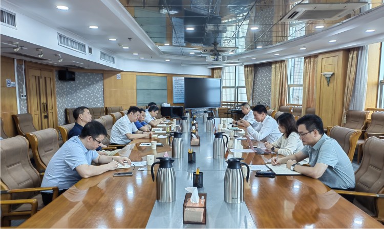 武汉市江汉区委书记李湛会见致盛集团董事长张润斌一行
