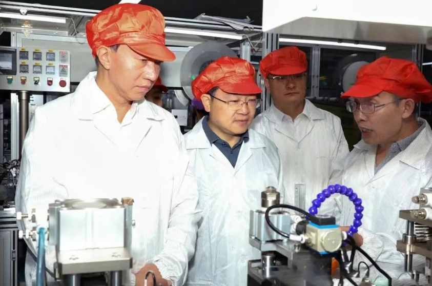 上海致盛集团董事长张润斌随湖北省政府驻沪办赴江苏省徐州市、连云港市考察对接